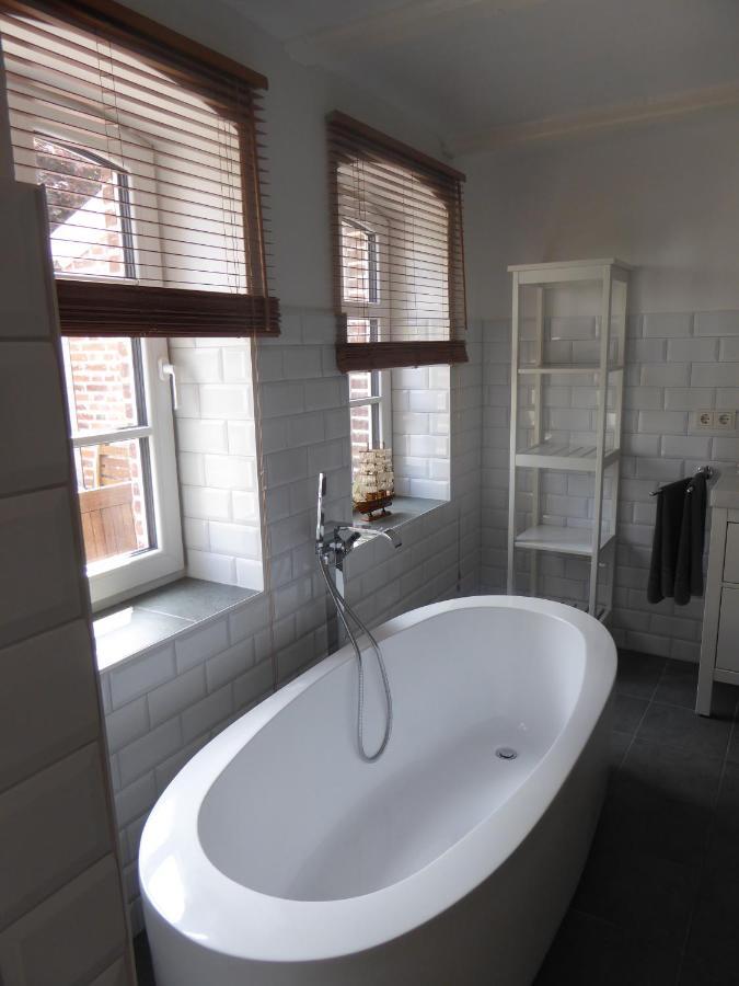 Ferienwohnung Elise Im Gulfhof Am Kanal Grossefehn Εξωτερικό φωτογραφία